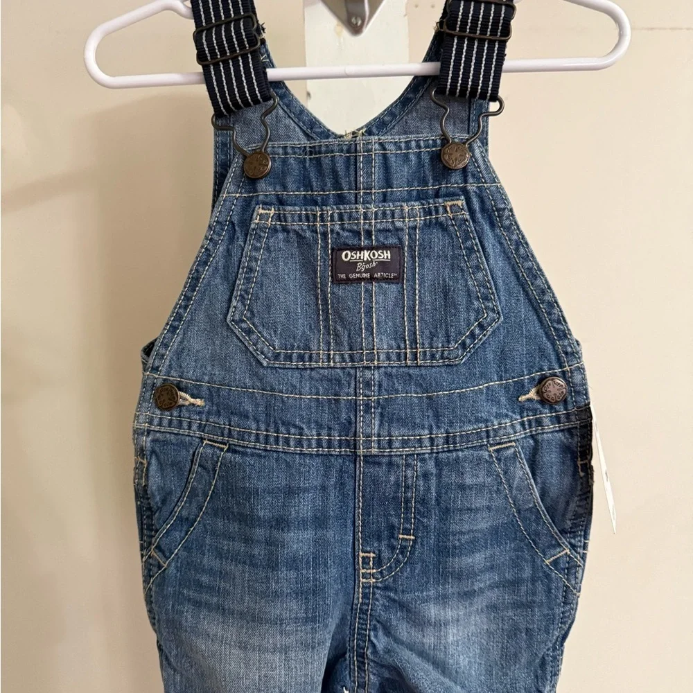 NWT Oshkosh B’Gosh Denim Shortalls